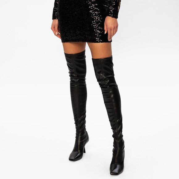 Jimmy Choo Mire 85 Over Knee Heeled Boot - Picture 3 of 7